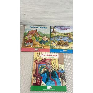 Famous Fables Children's Series Character & feeling Lot of 3 Hardback Books